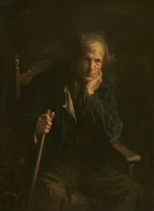 Idade avançada de Jozef Israëls