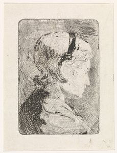 Retrato de Aleida Schaap de Jozef Israëls