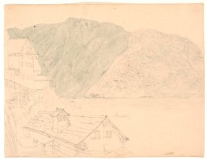 Lago em Gmunden de Jørgen V. Sonne