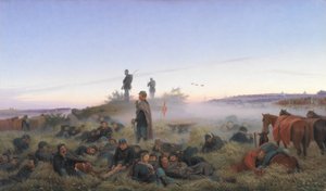 A Manhã Após a Batalha de Isted 25 de julho de 1850