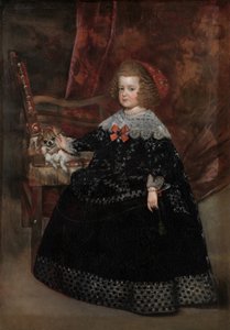 Maria Teresa, Infanta da Espanha, c.1645 (óleo sobre tela)