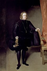 Retrato de Baltasar Carlos (Balthazar-Charles ou Balthazar Charles) da Áustria (1629-1646), filho de Filipe IV - Retrato do Príncipe Balthasar Carlos por Juan Bautista Martinez del Mazo