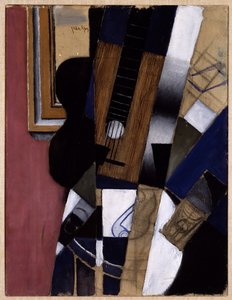 Guitarra e cachimbo de Juan Gris