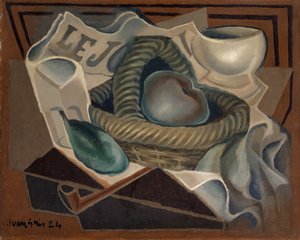 A cesta, 1924 de Juan Gris