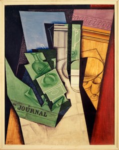 O pequeno-almoço (pintura sobre tela) de Juan Gris