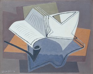 O Cachimbo e o Livro Aberto de Juan Gris