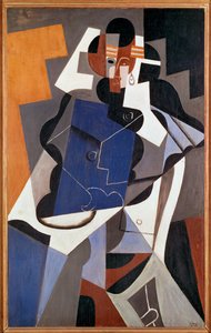 Mulher (pintura sobre tela) de Juan Gris