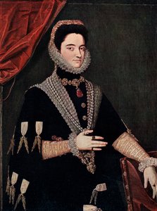 Maria da Áustria, meados do século XVI 1910 de Juan Pantoja de la Cruz