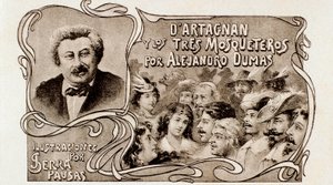 Capa do romance de Alexandre Dumas "D