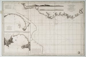 Carta da América do Sul e da Costa Atlântica de Juan de Langara