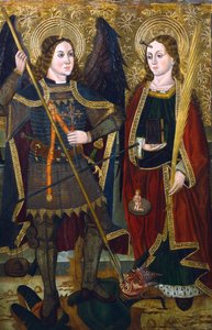 São Miguel e Engracia, c1489-c1513 de Juan de la Abadia the Younger