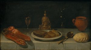 Natureza morta e mesa posta de Juan van der Hamen