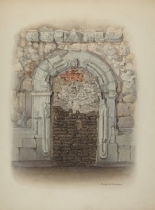 entrada, pedra