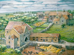 Thornholme Priory, Humberside, 2006 de Judith Dobie
