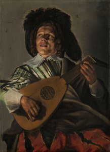 A Serenata Um tocador de alaúde, conhecido como 