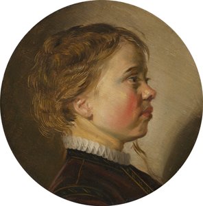 Rapaz de Perfil, c. 1630. de Judith Leyster
