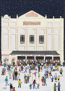 The Hippodrome, Birmingham, 2009 (Gouache em papel) de Judy Joel