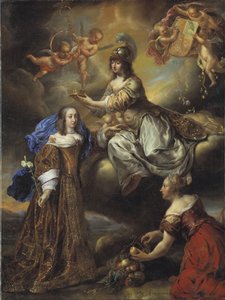 Alegoria da Rainha Hedvig Eleonora como Minerva, 1654