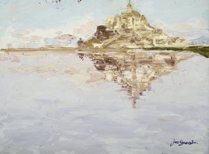 Reflexo do Monte Saint-Michel de Jukyong Park