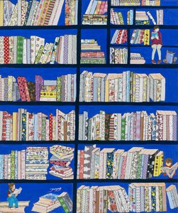 Livros da Biblioteca Vibrante de Jukyong Park