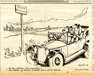 Candide, Satirical em N & B de Jules Abel Faivre
