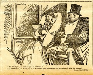 Candide, Satirical em P&B de Jules Abel Faivre