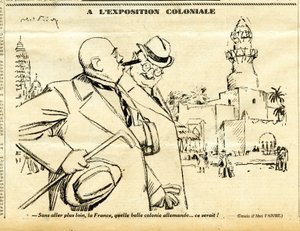 Candide, Satirical em P&B de Jules Abel Faivre