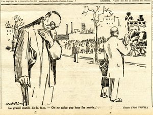 Candide, Satirical em P&B de Jules Abel Faivre