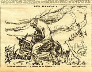 Candide, Satirical em P&B de Jules Abel Faivre