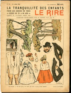 Capa de "The Laughter", número 78, Satirical in Colors