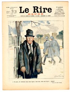 Capa de "The Red Laughter", Satirical in Colors de Jules Abel Faivre