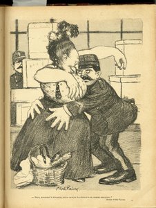 Ilustração de Abel Faivre (1867-1945) em Le Rire de Jules Abel Faivre