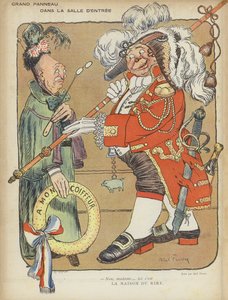 Ilustração para o riso de Jules Abel Faivre