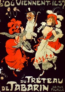 Poster Du Treteau De Tabarin de Jules Alexandre Gruen or Grun