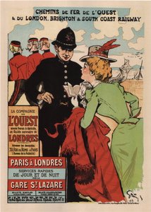 Paris Londres de Jules Alexandre Gruen or Grun