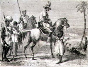 Índios Peul e Malinke no Senegal de Jules Antoine (after) Duvaux