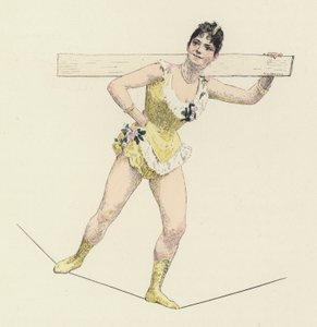 Artesão de arame alto (cor litho) de Jules Arsene (after) Garnier