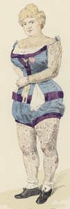 Tatuagens (cor litho) de Jules Arsene (after) Garnier