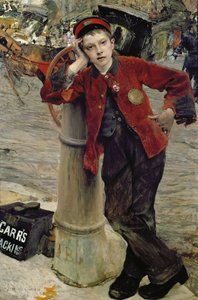 Londres Bootblack de Jules Bastien Lepage
