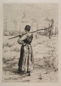 Retorno dos campos, século XIX. de Jules Bastien Lepage