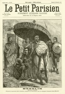 Menelik, Imperador da Abissínia