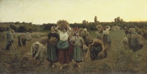 A lembrança dos respigadores de Jules Breton