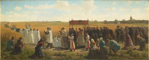 A bênção do trigo em Artois de Jules Breton