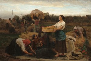 A Colza Colza Colza, 1860. de Jules Breton