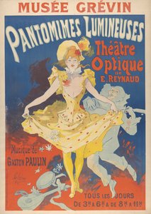 Pantomimas Luminosas, 1892 de Jules Cheret