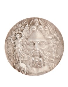 Medalha olímpica do primeiro lugar, Atenas 1896 (prata) (ver também 2628776)