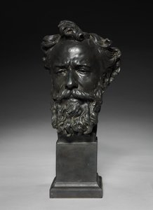 Chefe de Alphonse Legros, c. 1876. de Jules Dalou