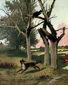 A fábula de La Fontaine : O corvo e a raposa
