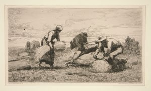 Portadores de grinaldas de Jules Dupré