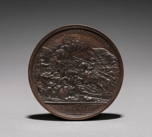 Medalha: Daniel Morgan reverso. de Jules Dupré
